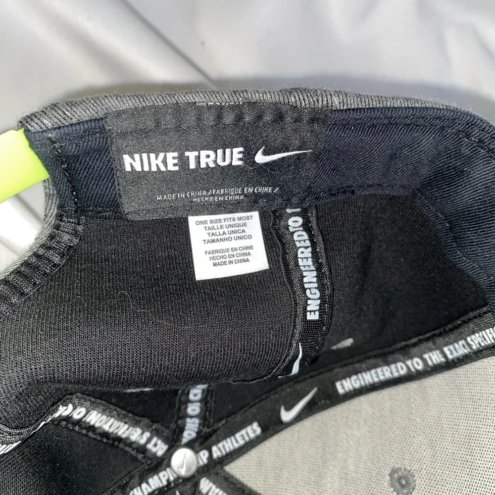 Nike Tech Fleece True Snapback Hat Cap GrayNeon Yellow